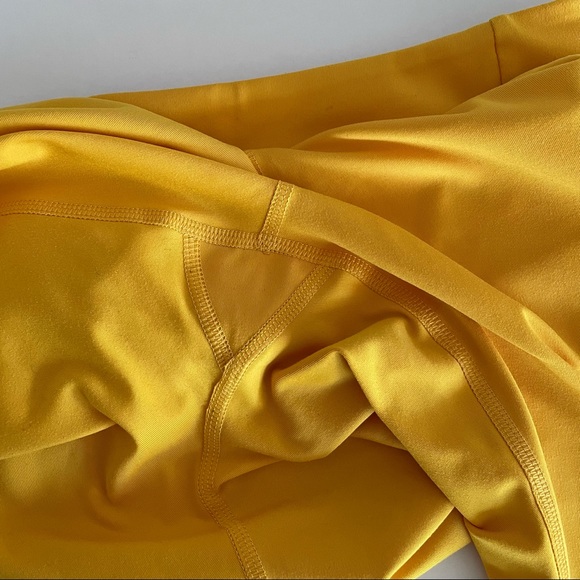 girlfriend collective | High-rise compressive leggings, citrine - Picture 5 of 7